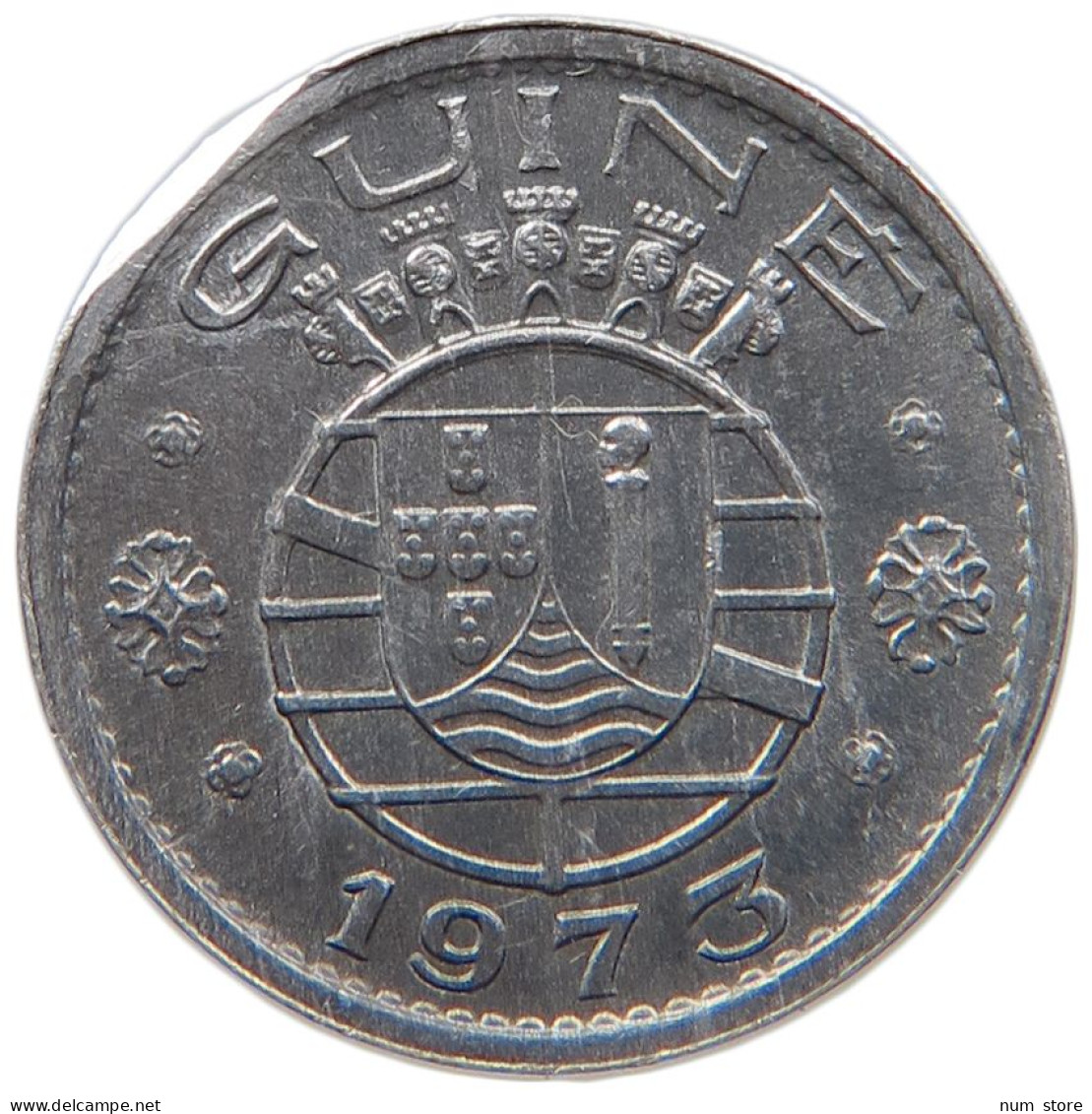 GUINEA 10 CENTAVOS 1973 #s089 0263 - Guinée