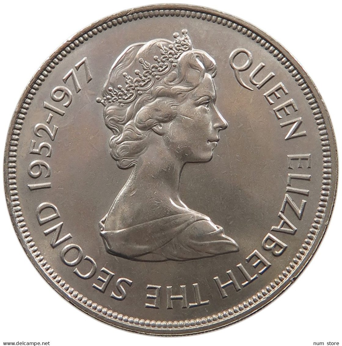 GUERNSEY 25 PENCE 1977 #alb065 0389 - Guernsey