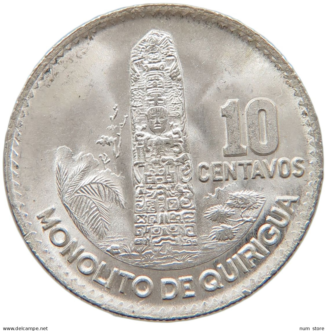 GUATEMALA 10 CENTAVOS 1964 #s094 0293 - Guatemala