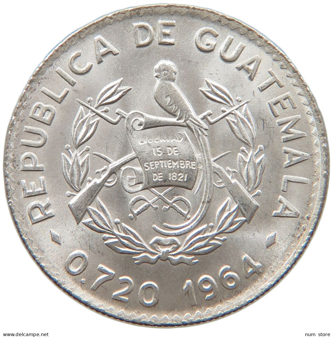 GUATEMALA 10 CENTAVOS 1964 #s094 0293 - Guatemala