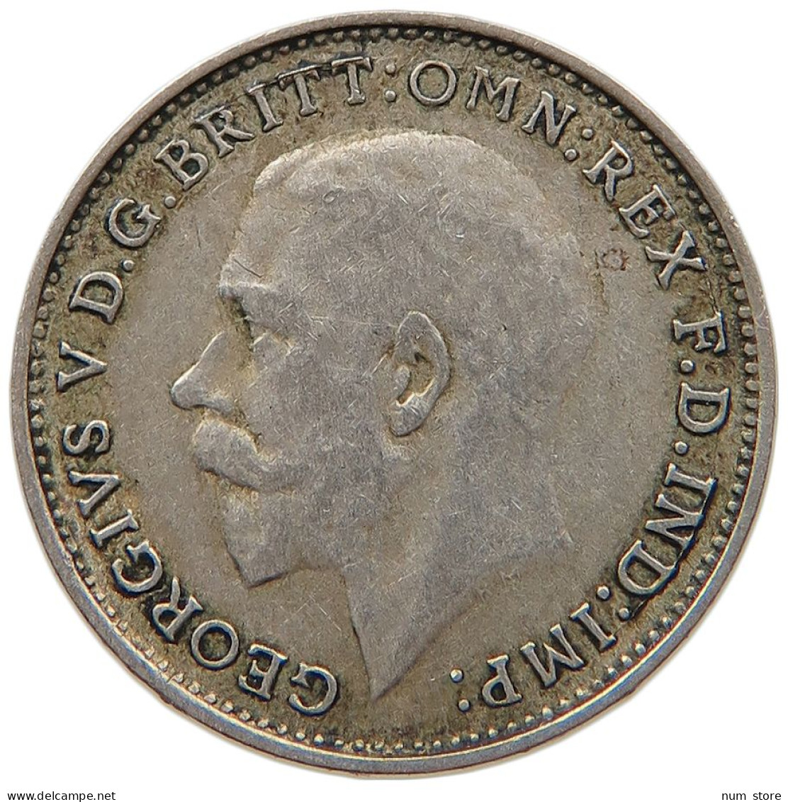 GREAT BRITAIN THREEPENCE 1922 #s096 0351 - F. 3 Pence