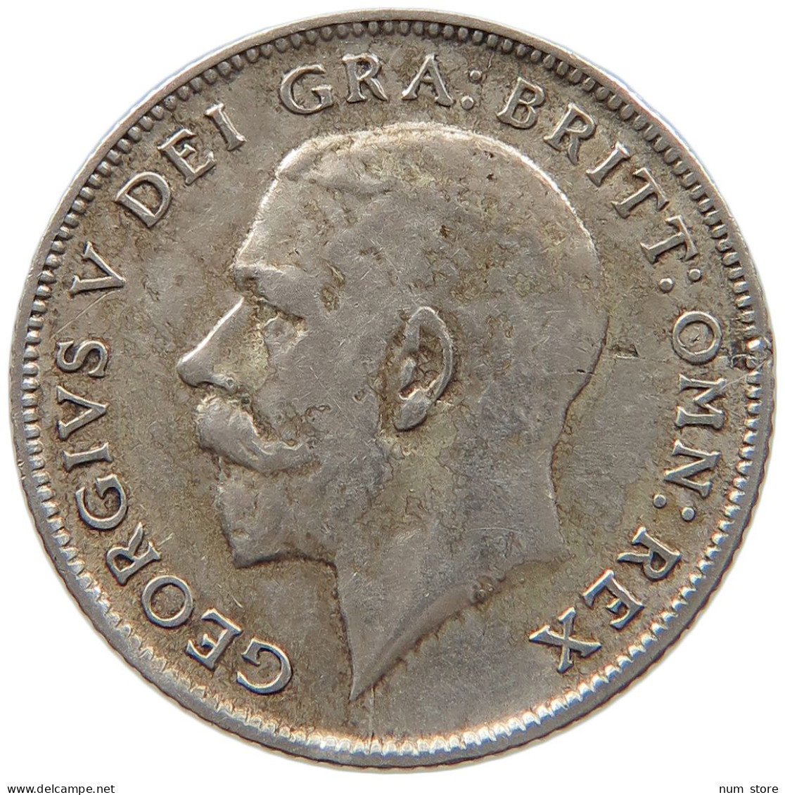 GREAT BRITAIN SIXPENCE 1922 #s101 0131 - H. 6 Pence