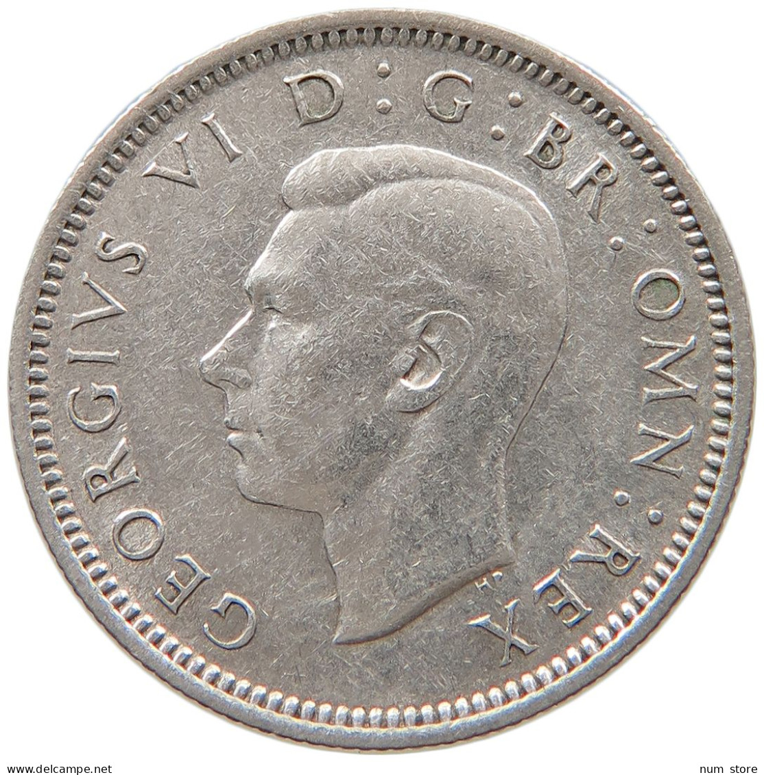 GREAT BRITAIN SIXPENCE 1944 #s096 0335 - H. 6 Pence