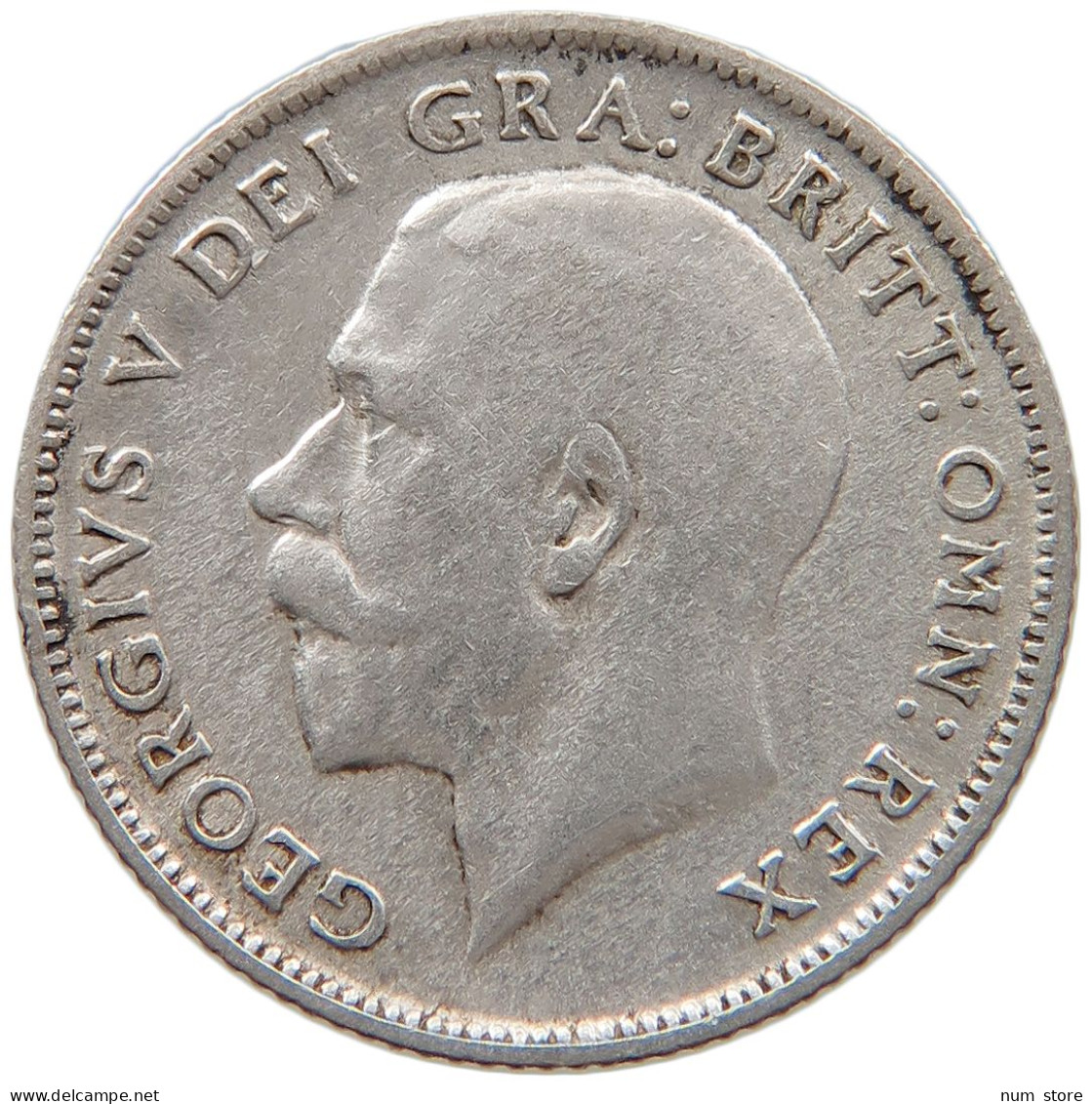 GREAT BRITAIN SIXPENCE 1920 #s101 0133 - H. 6 Pence