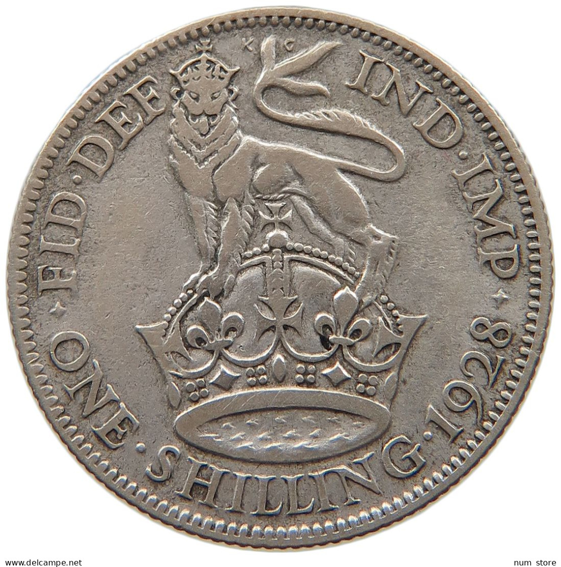 GREAT BRITAIN SHILLING 1928 #s101 0321 - I. 1 Shilling