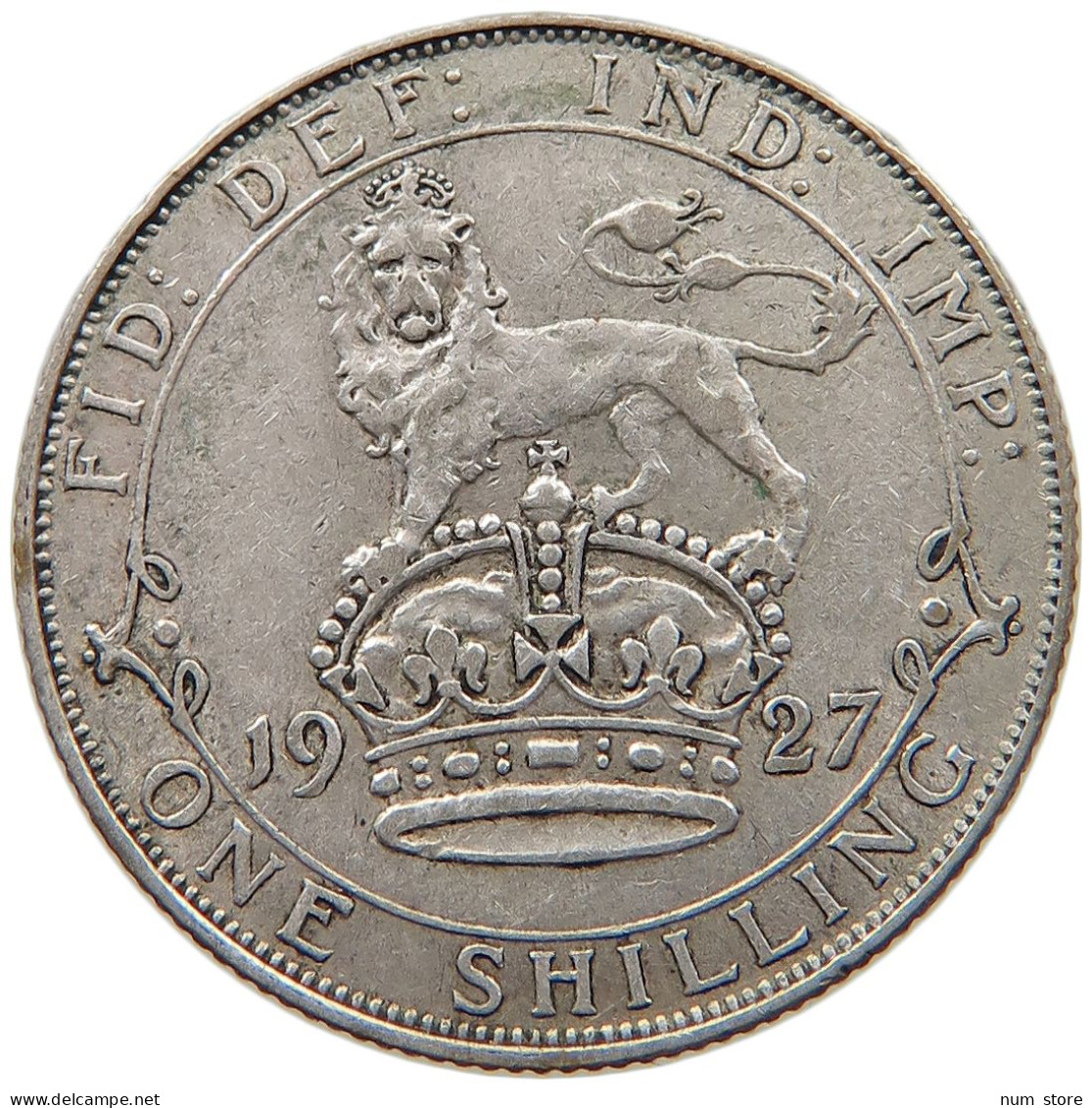 GREAT BRITAIN SHILLING 1927 #s095 0309 - I. 1 Shilling