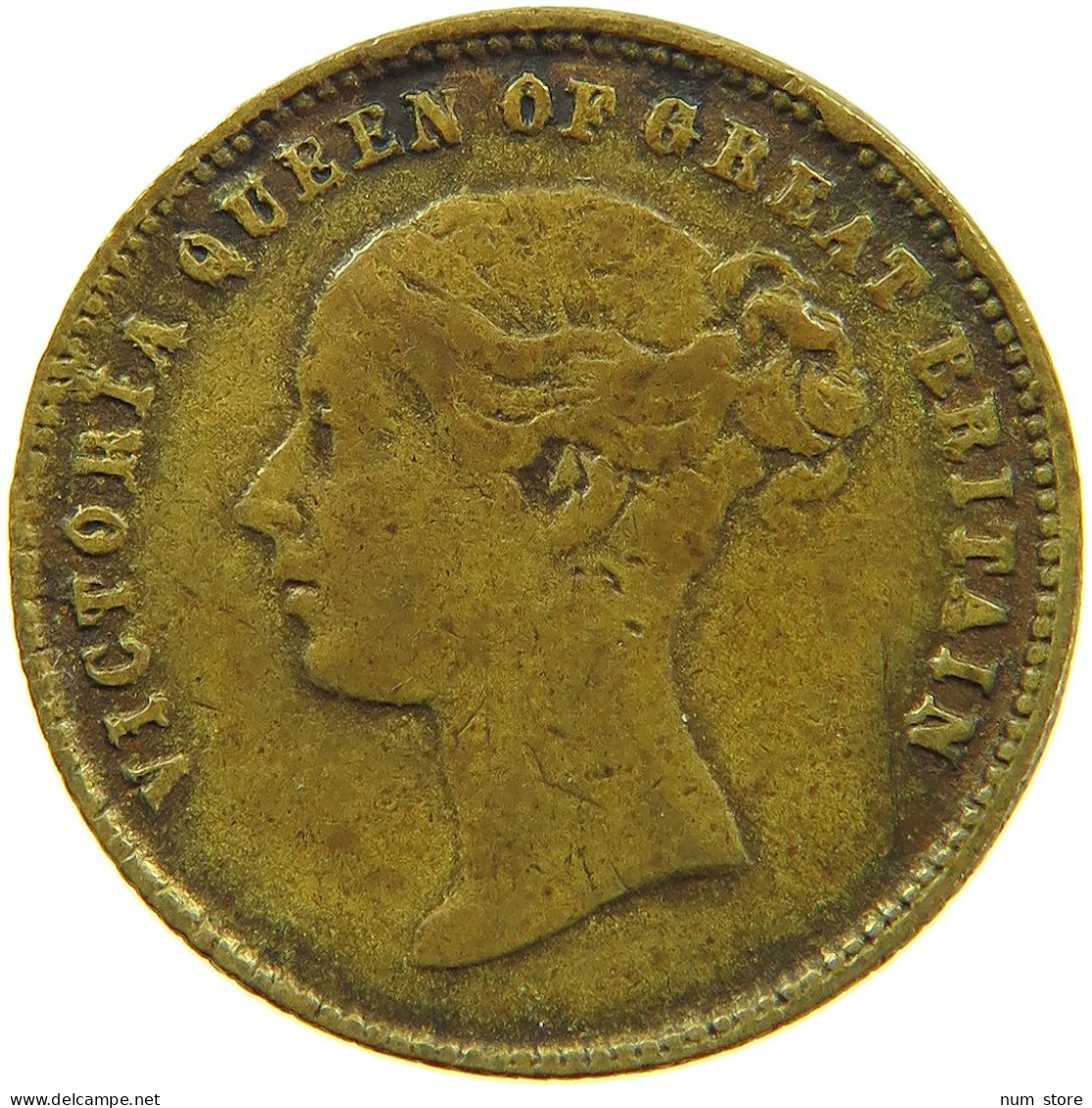 GREAT BRITAIN JETON VICTORIA MODEL HALF SOVREIGN #s096 0171 - Autres & Non Classés