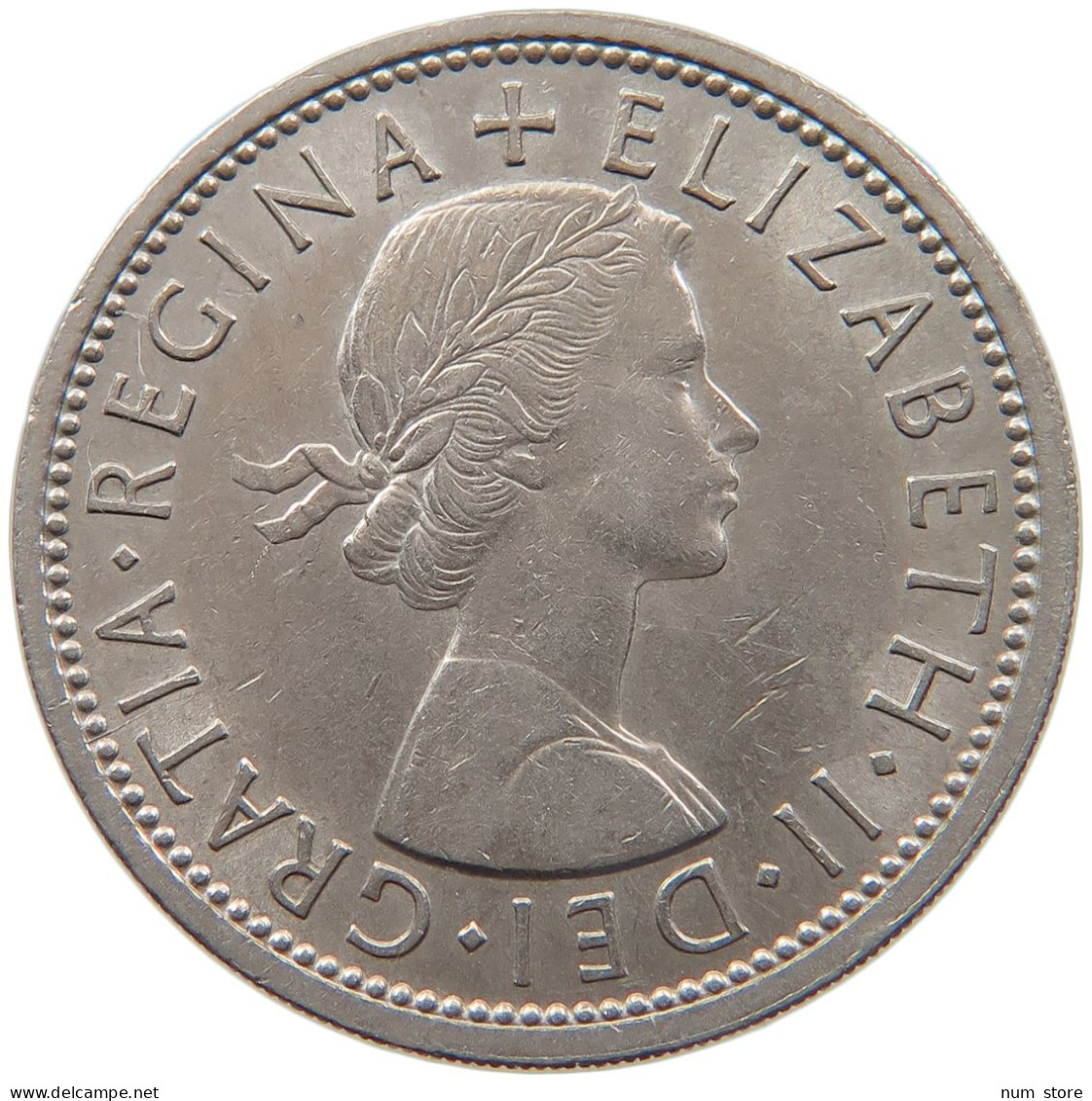 GREAT BRITAIN 2 SHILLINGS 1966 #s100 0281 - J. 1 Florin / 2 Shillings