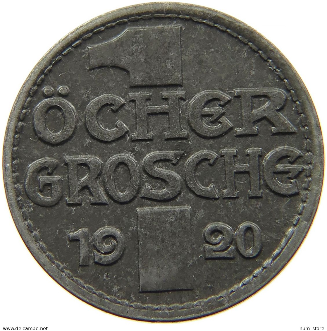 GERMANY NOTGELD ÖCHER GROSCHE 1920 AACHEN #s100 0215 - 1 Mark & 1 Reichsmark