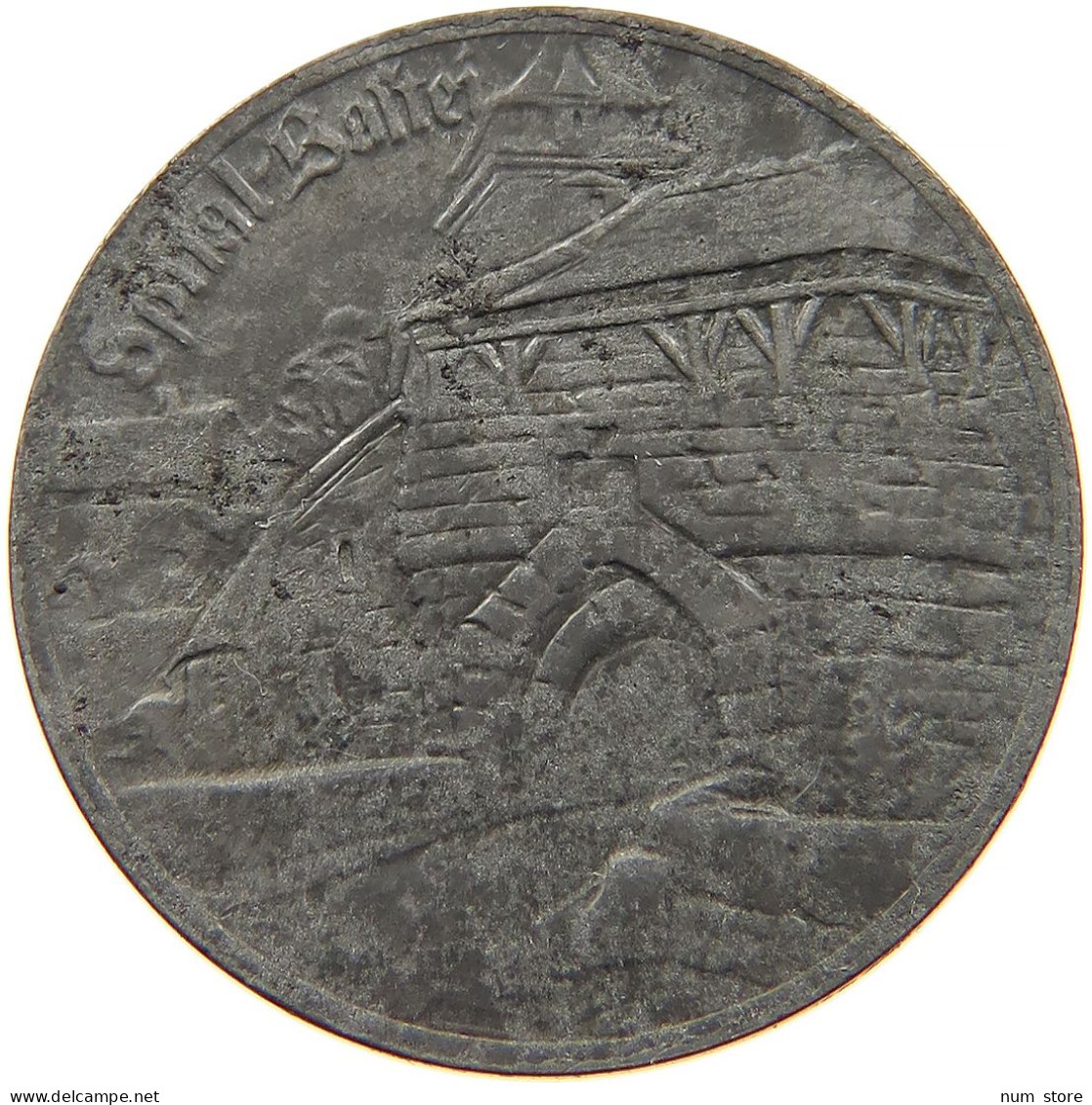 GERMANY NOTGELD 25 PFENNIG 1921 ROTHENBURG #s100 0127 - Autres & Non Classés