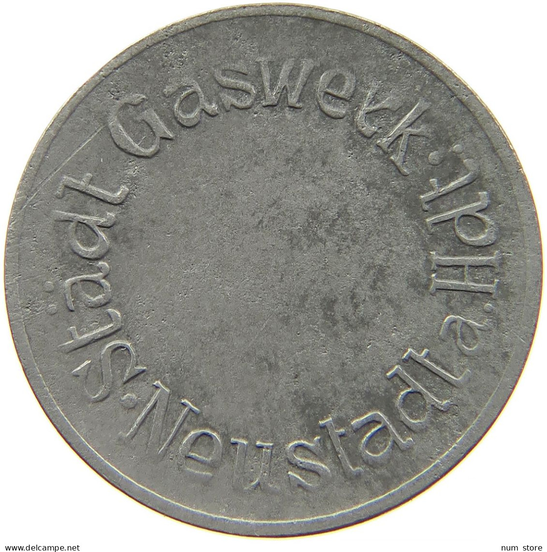 GERMANY NOTGELD 1919 GAS MARKE NEUSTADT #s100 0219 - Other & Unclassified