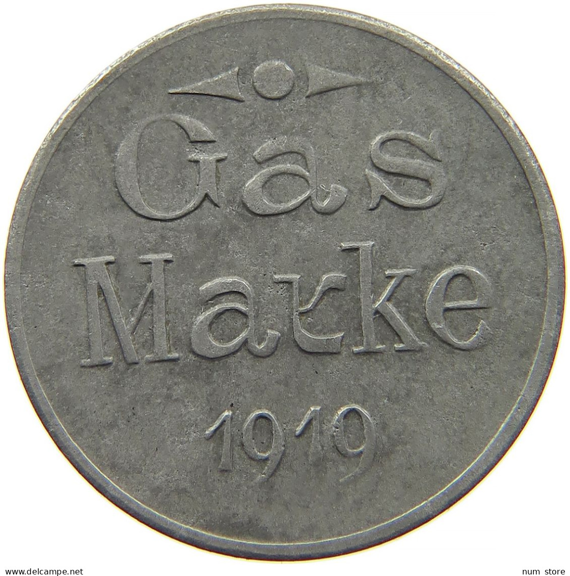 GERMANY NOTGELD 1919 GAS MARKE NEUSTADT #s100 0217 - Otros & Sin Clasificación