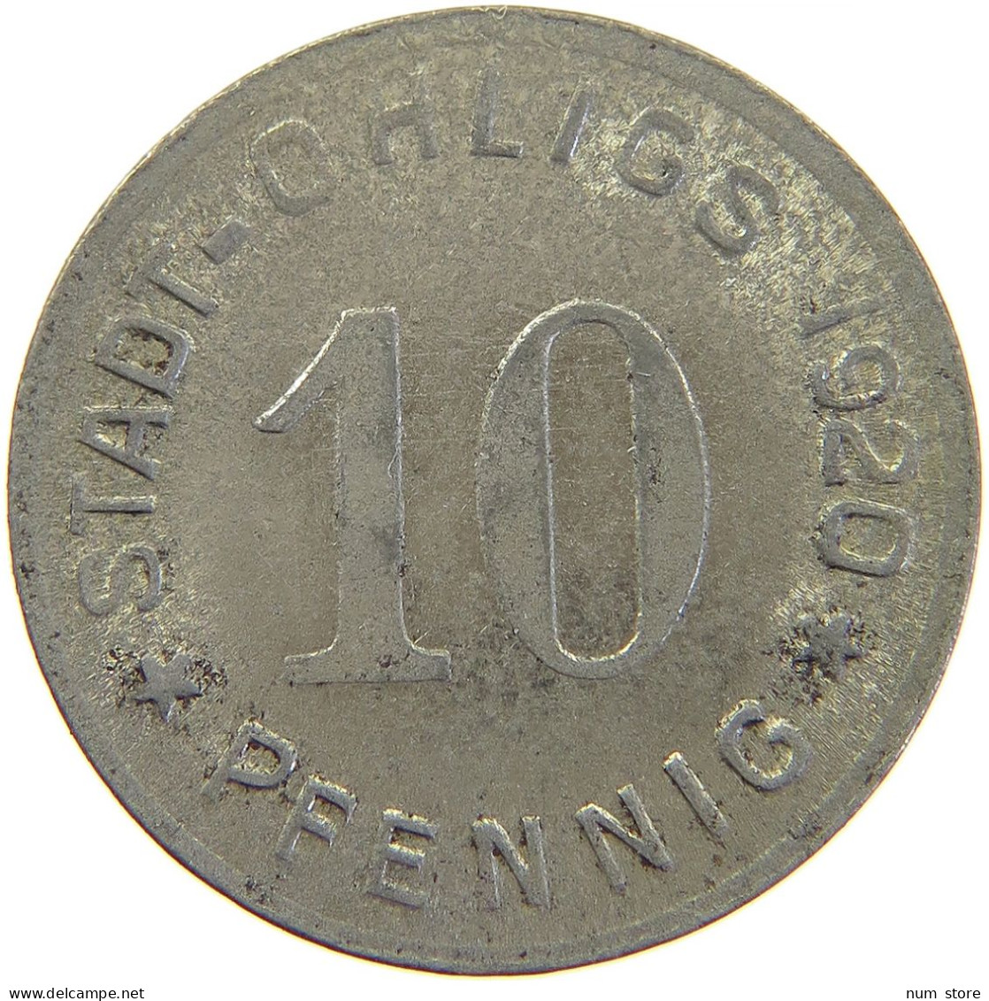GERMANY NOTGELD 10 PFENNIG 1920 OHLIGS #s100 0511 - Autres & Non Classés