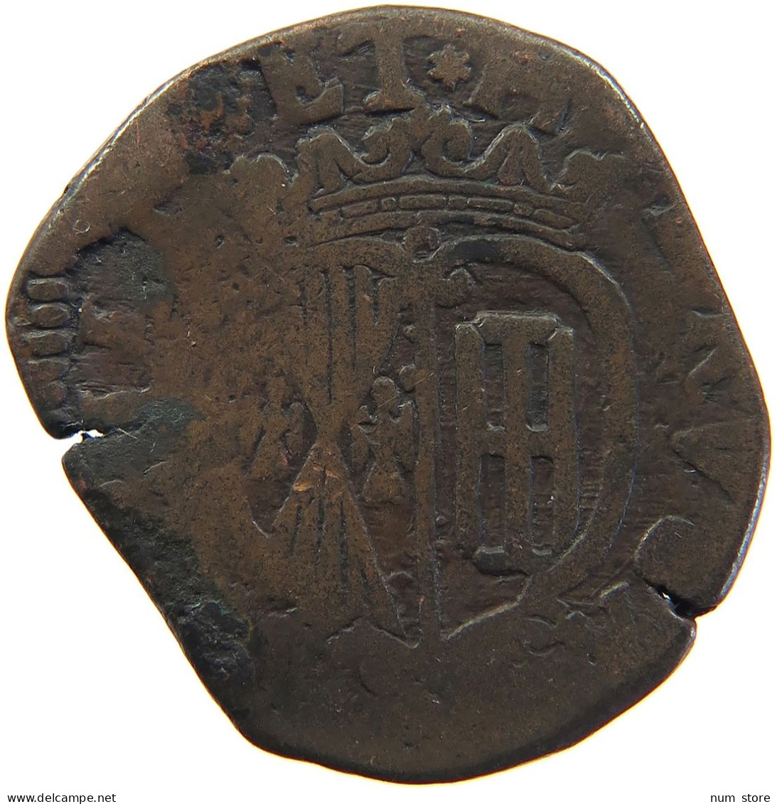 ITALY STATES GRANO NAPLES CHARLES II #s100 0371 - Neapel & Sizilien