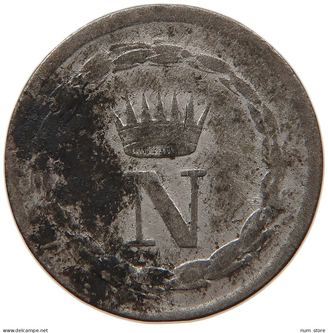 ITALY STATES 10 CENTESIMI 1810 M NAPOLEON I. #s096 0269 - Napoleónicas