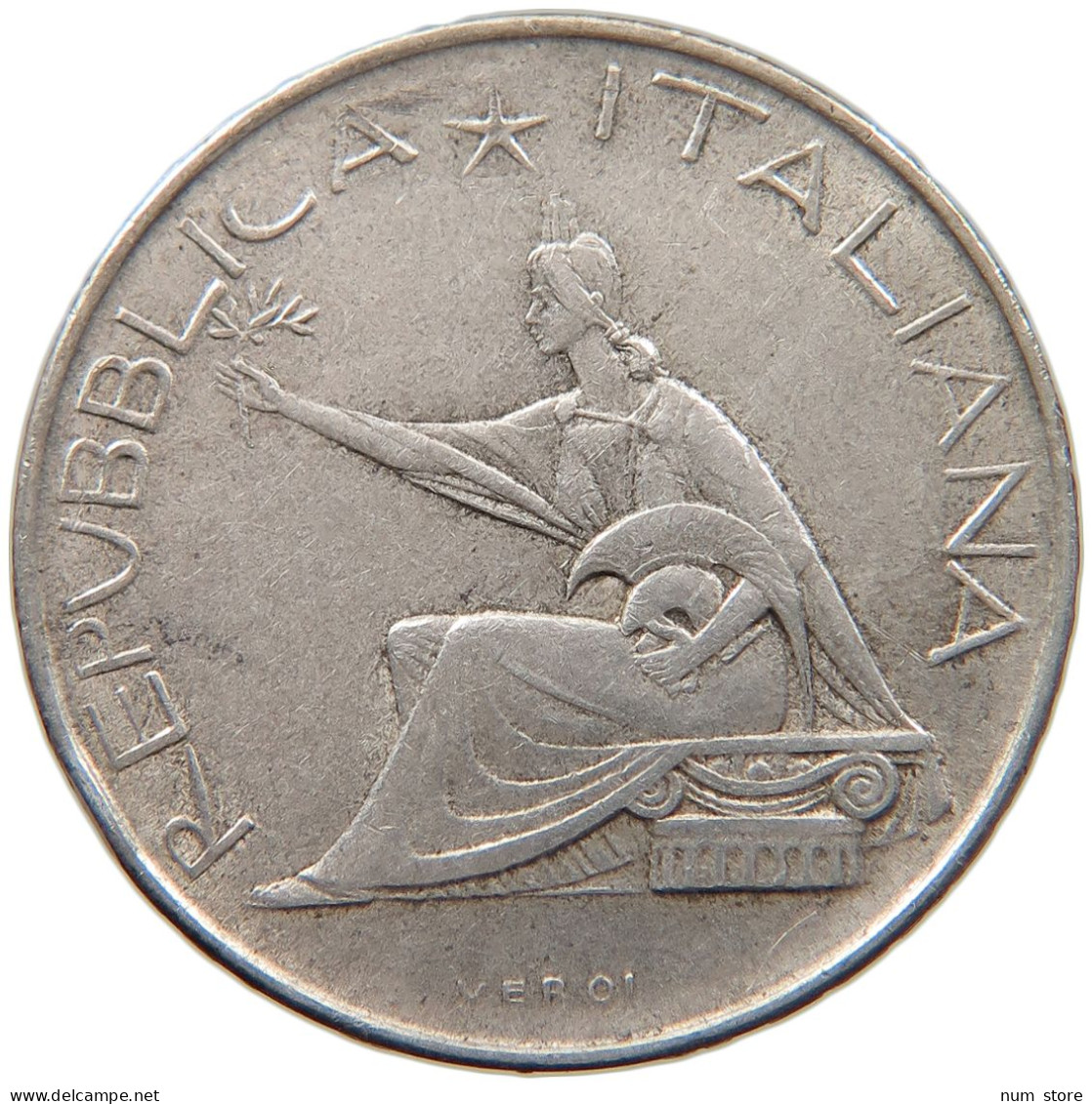 ITALY 500 LIRE 1961 #s094 0049 - 500 Liras