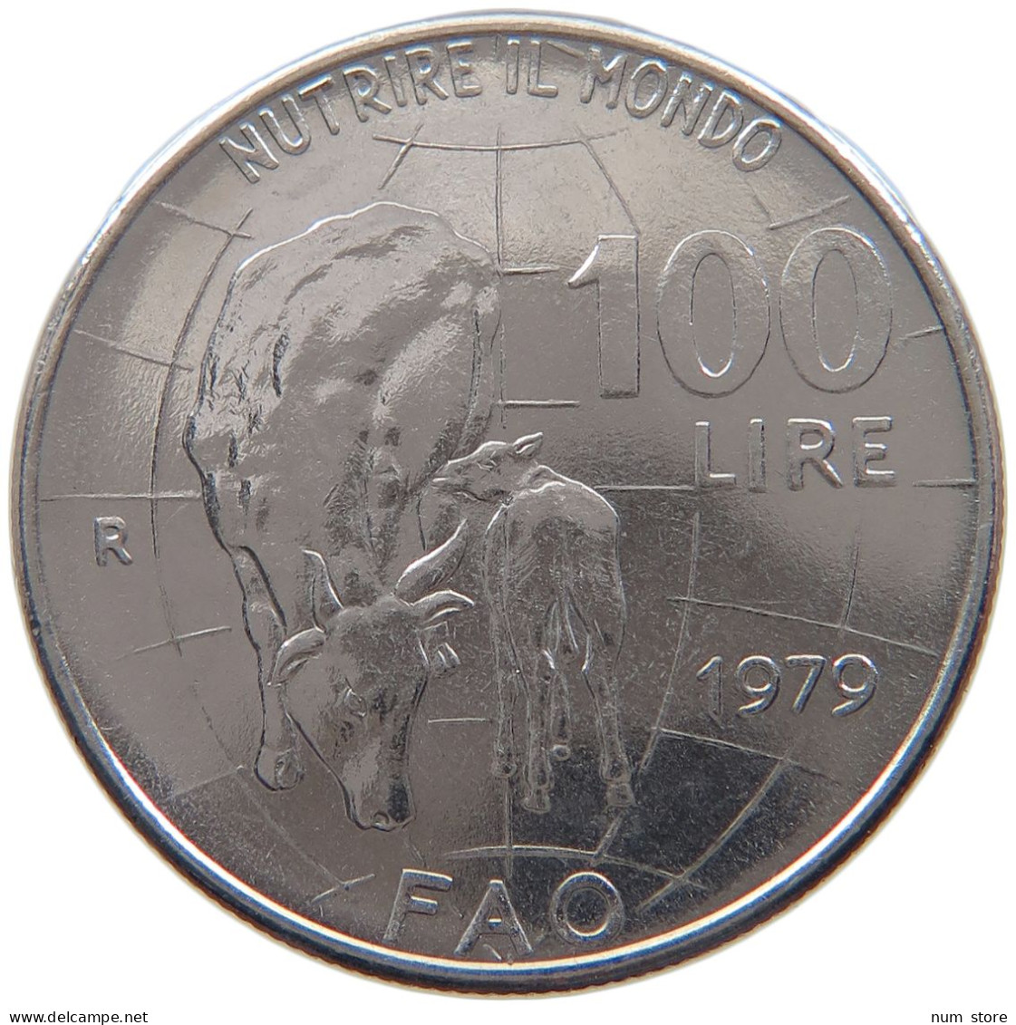 ITALY 100 LIRE 1979 #s097 0095 - 100 Lire