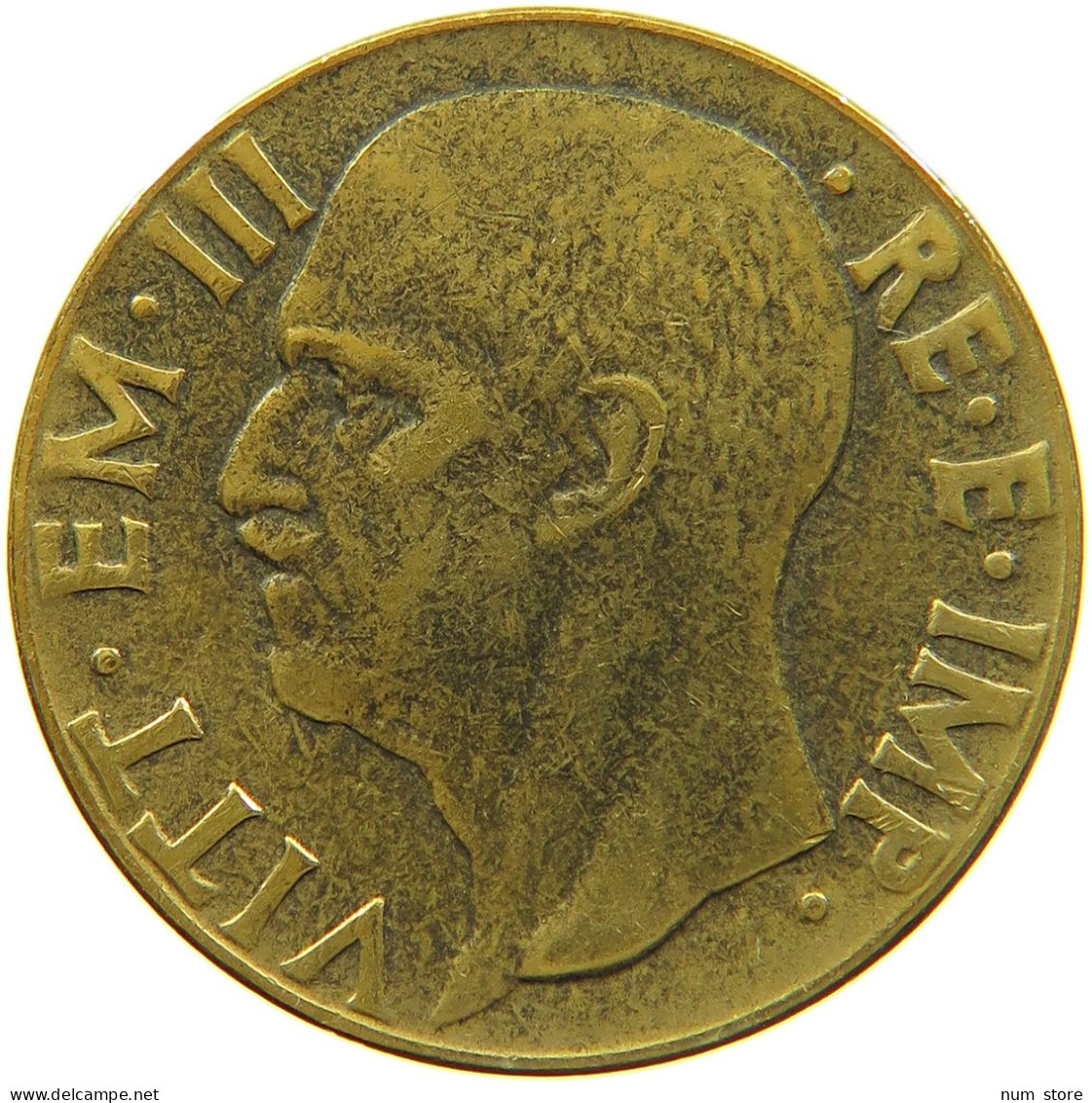 ITALY 10 CENTESIMI 1942 #s089 0075 - 1900-1946 : Victor Emmanuel III & Umberto II