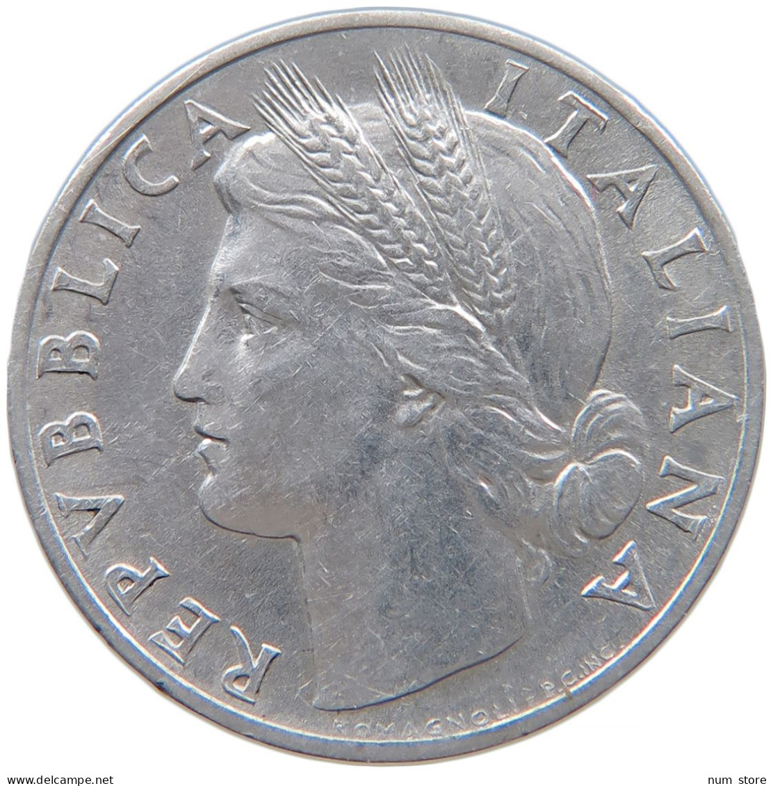 ITALY 1 LIRA 1948 #s089 0529 - 1 Lira