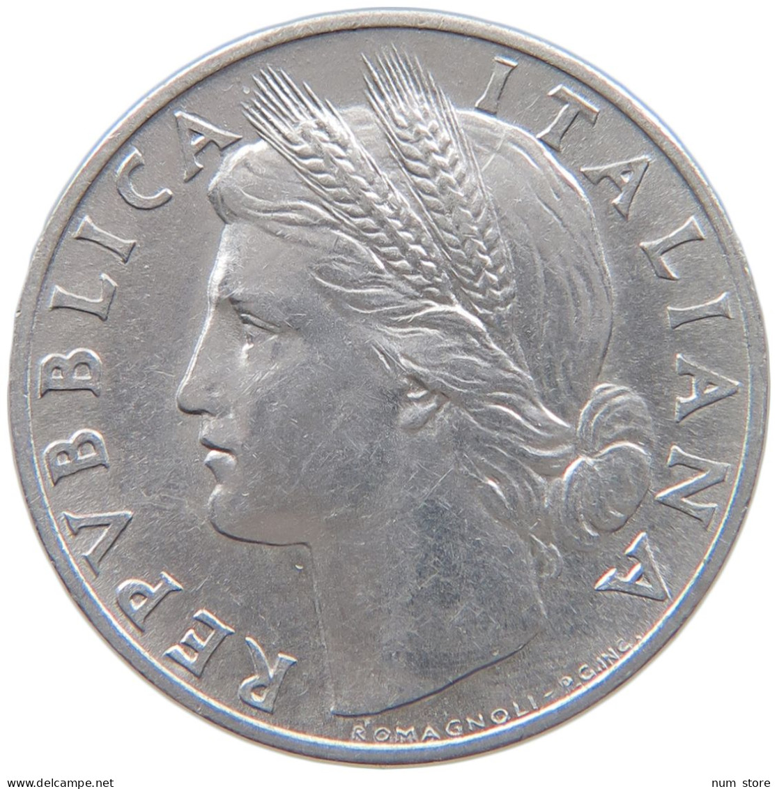 ITALY 1 LIRA 1949 #s089 0475 - 1 Lira