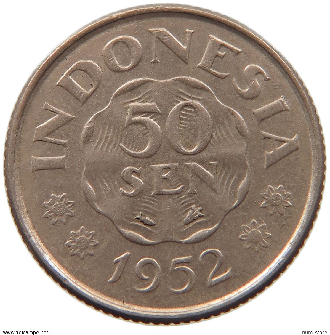 INDONESIA 50 SEN 1952 #s095 0559 - Indonesien