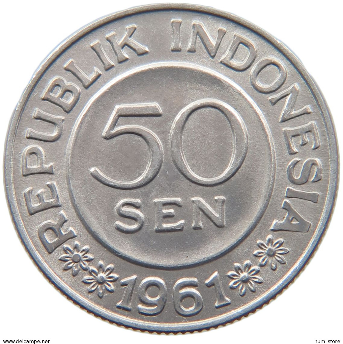 INDONESIA 50 SEN 1961 #s098 0027 - Indonesien