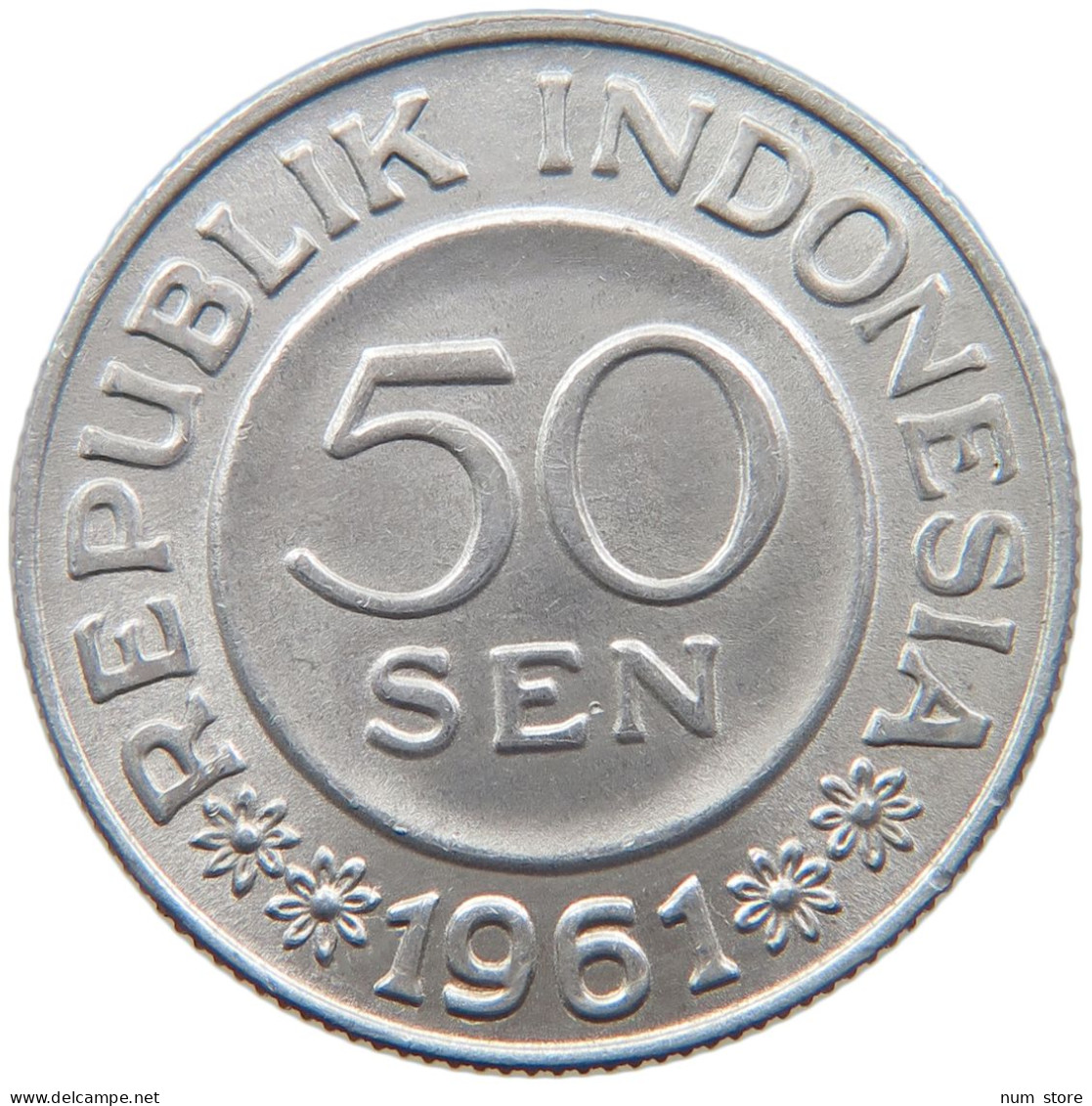 INDONESIA 50 SEN 1961 #s090 0015 - Indonesia