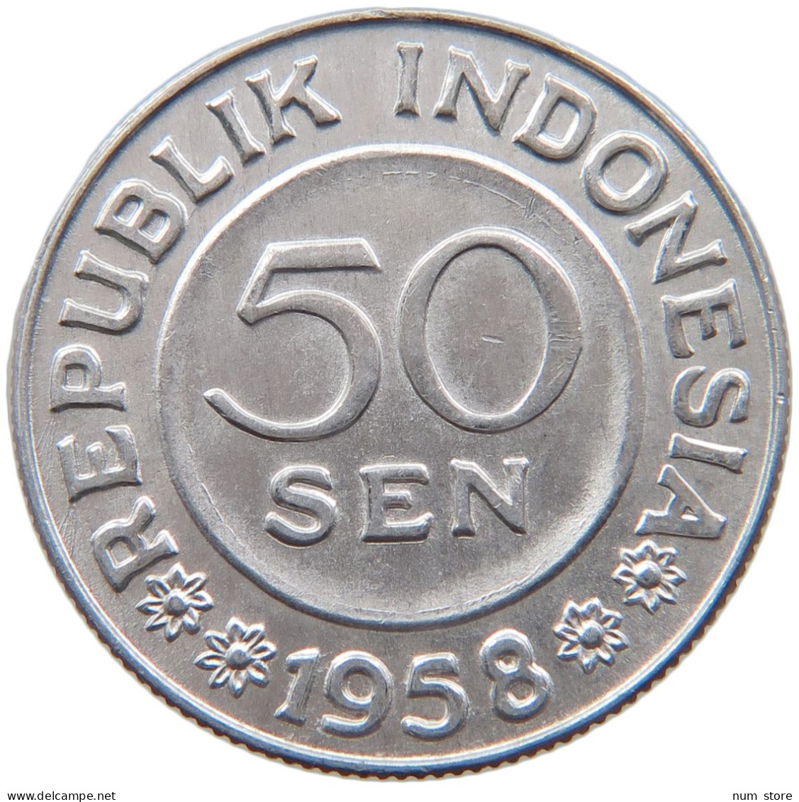 INDONESIA 50 SEN 1958 #s098 0025 - Indonesien