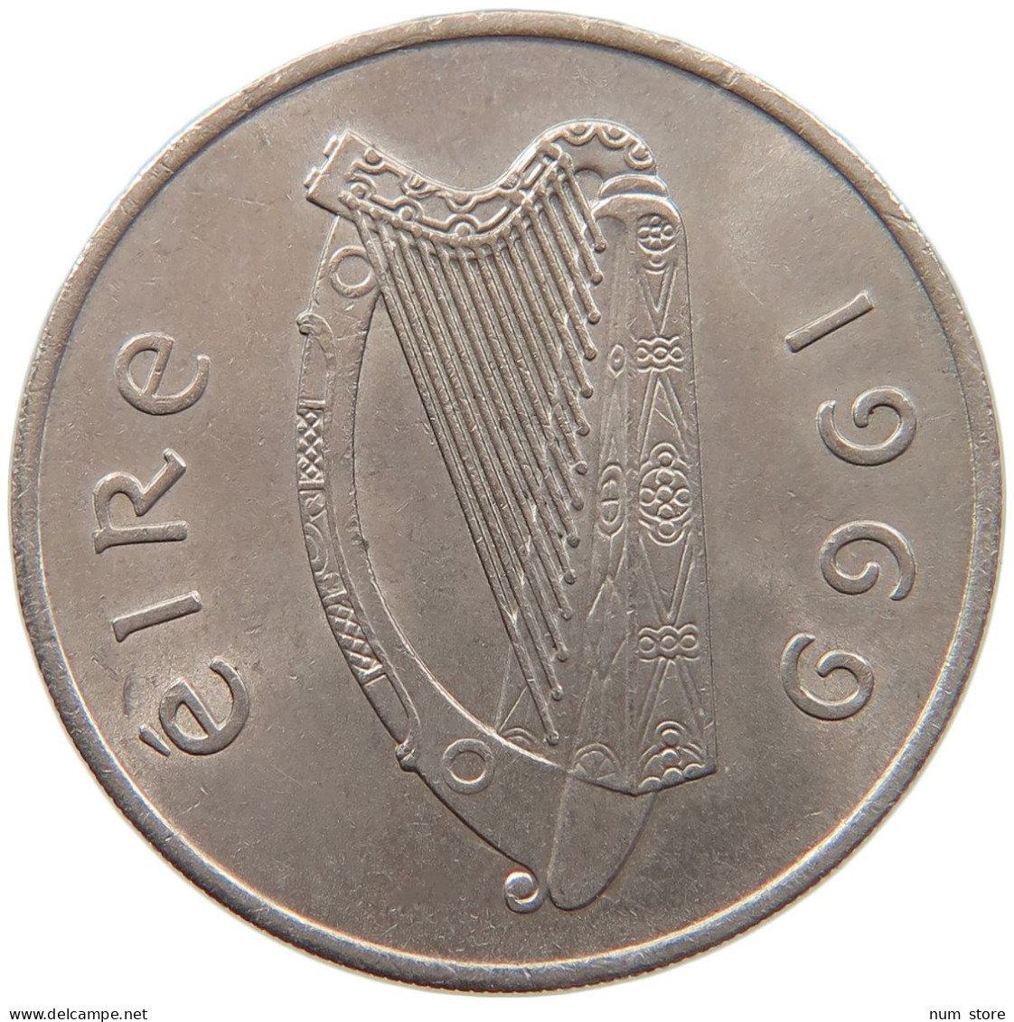 IRELAND 10 PENCE 1969 #s092 0149 - Irlanda