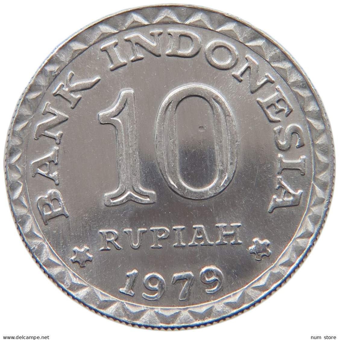 INDONESIA 10 RUPIAH 1979 #s099 0095 - Indonesien