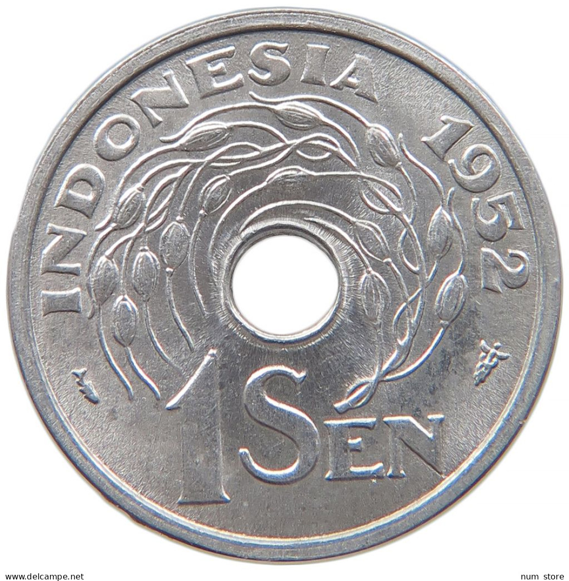 INDONESIA 1 SEN 1952 #s096 0259 - Indonésie