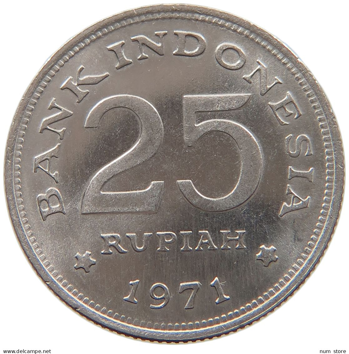 INDONESIA 25 RUPIAH 1971 #s095 0561 - Indonesien