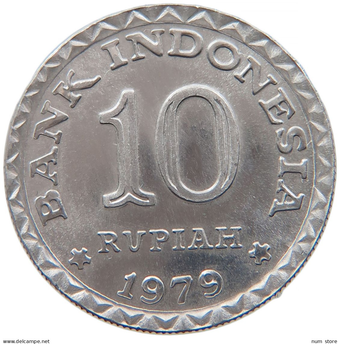 INDONESIA 10 RUPIAH 1979 #s089 0619 - Indonesien