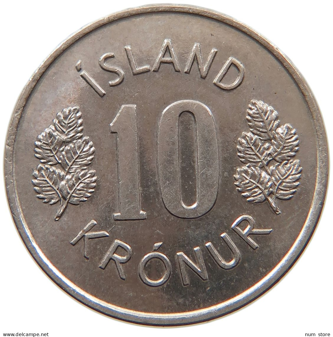 ICELAND 10 KRONUR 1975 #s099 0051 - Islandia