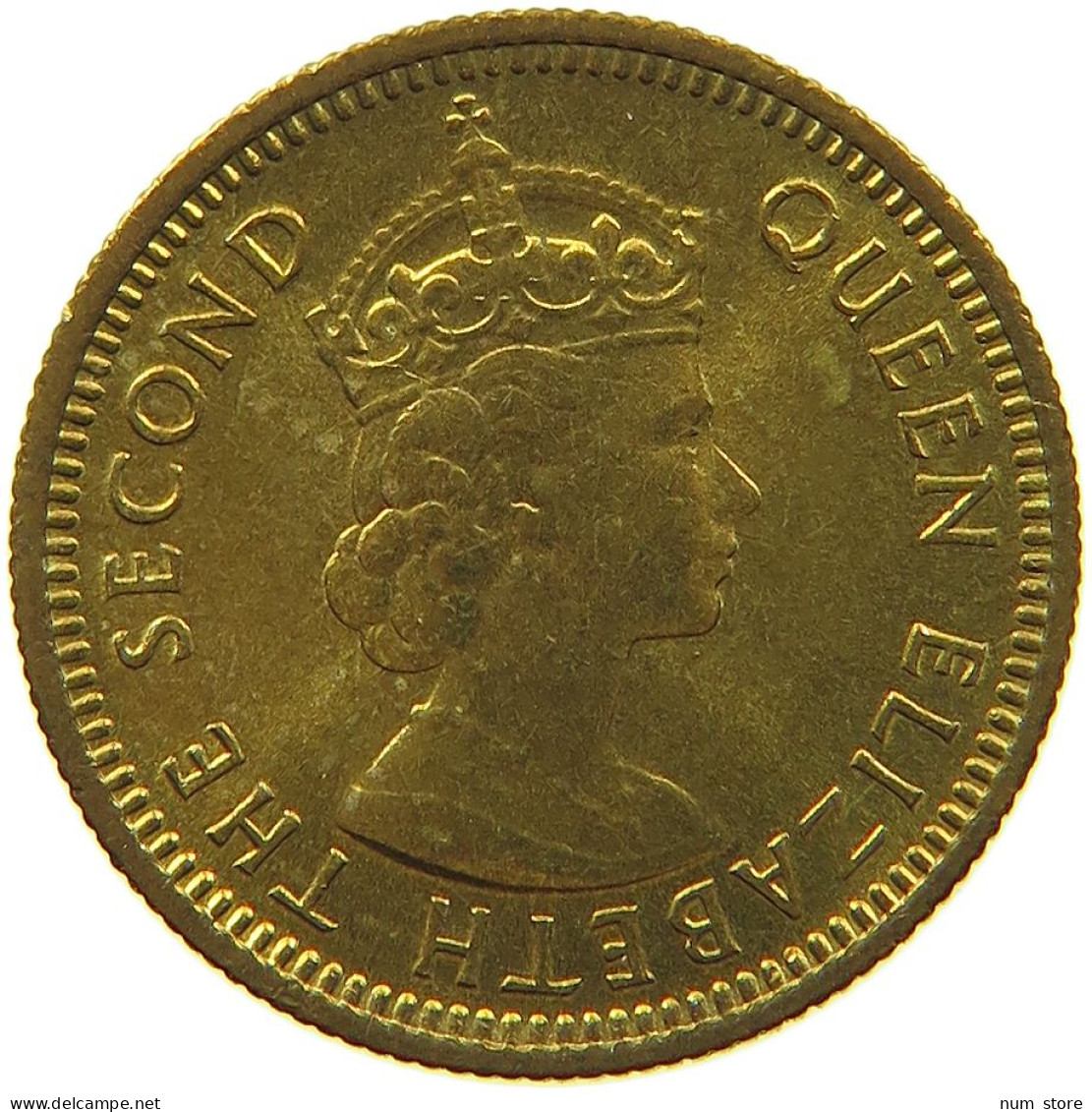 HONG KONG 5 CENTS 1977 #s096 0593 - Hongkong