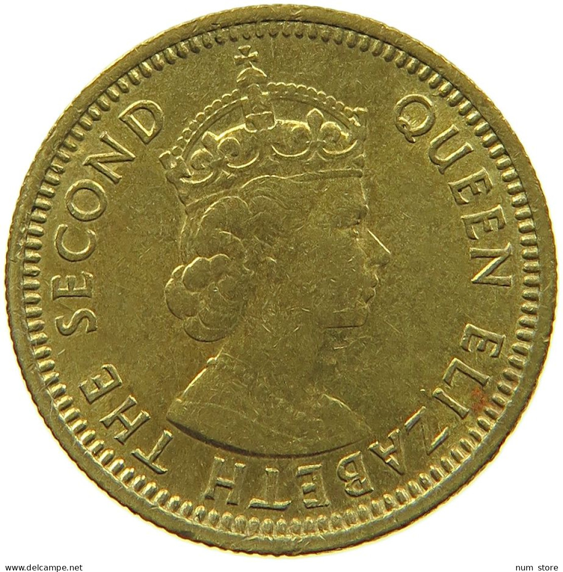 HONG KONG 5 CENTS 1971 KN #s096 0591 - Hong Kong