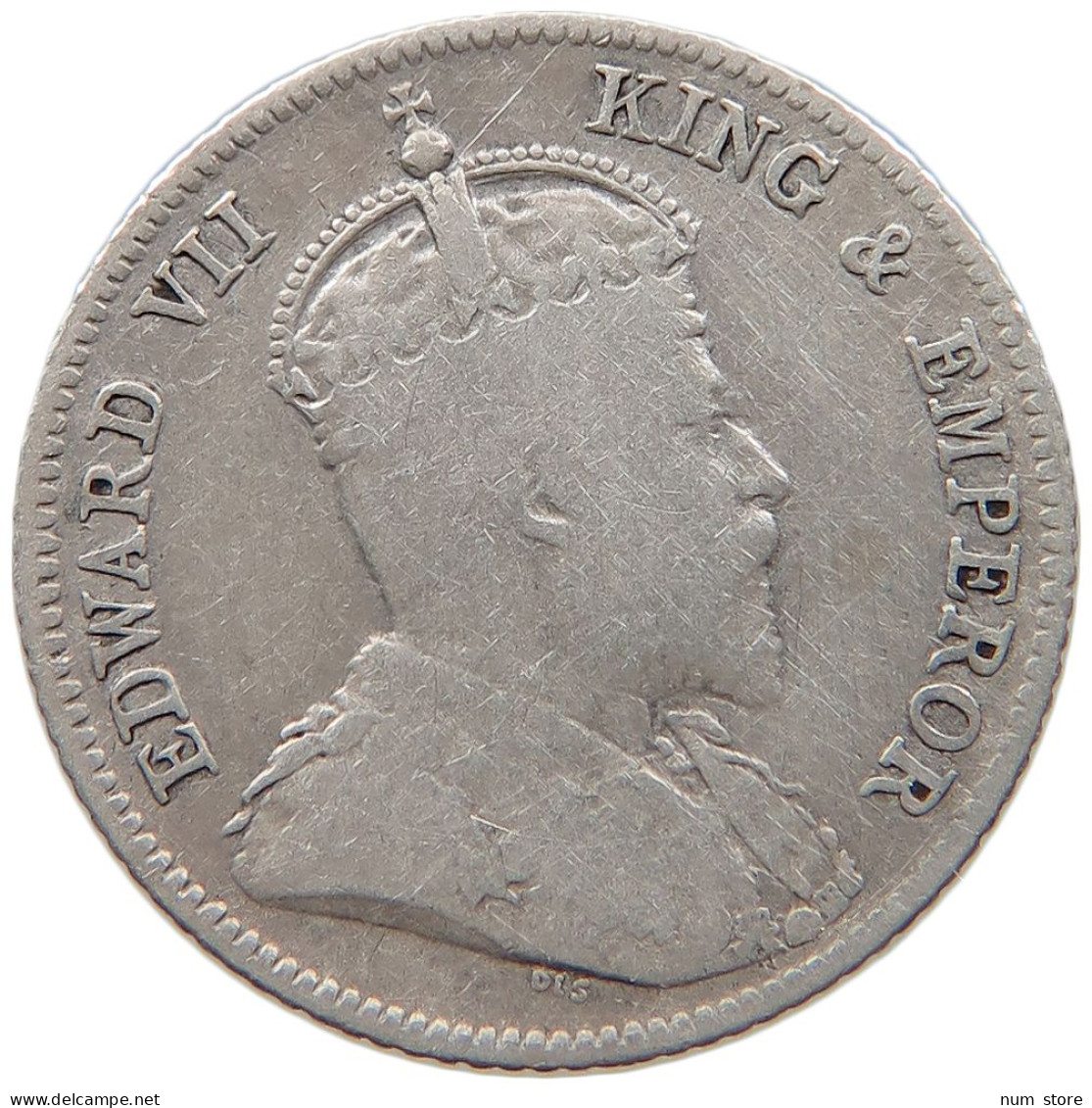 HONG KONG 10 CENTS 1903 #s096 0473 - Hongkong