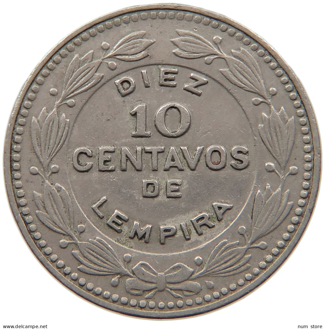 HONDURAS 10 CENTAVOS 1967 #s100 0291 - Honduras