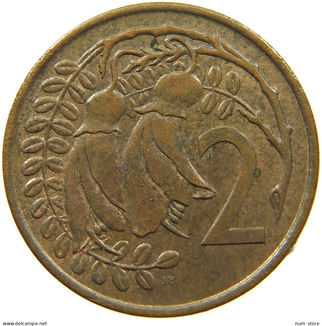 NEW ZEALAND 2 CENTS 1967 #s099 0405 - Nieuw-Zeeland