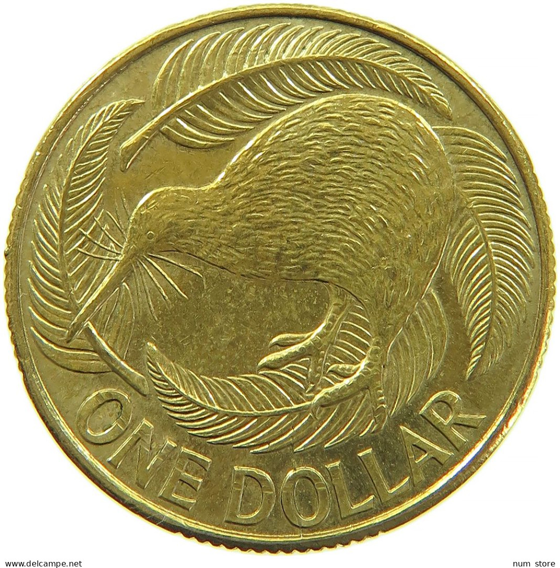 NEW ZEALAND 1 DOLLAR 2004 #s095 0653 - New Zealand