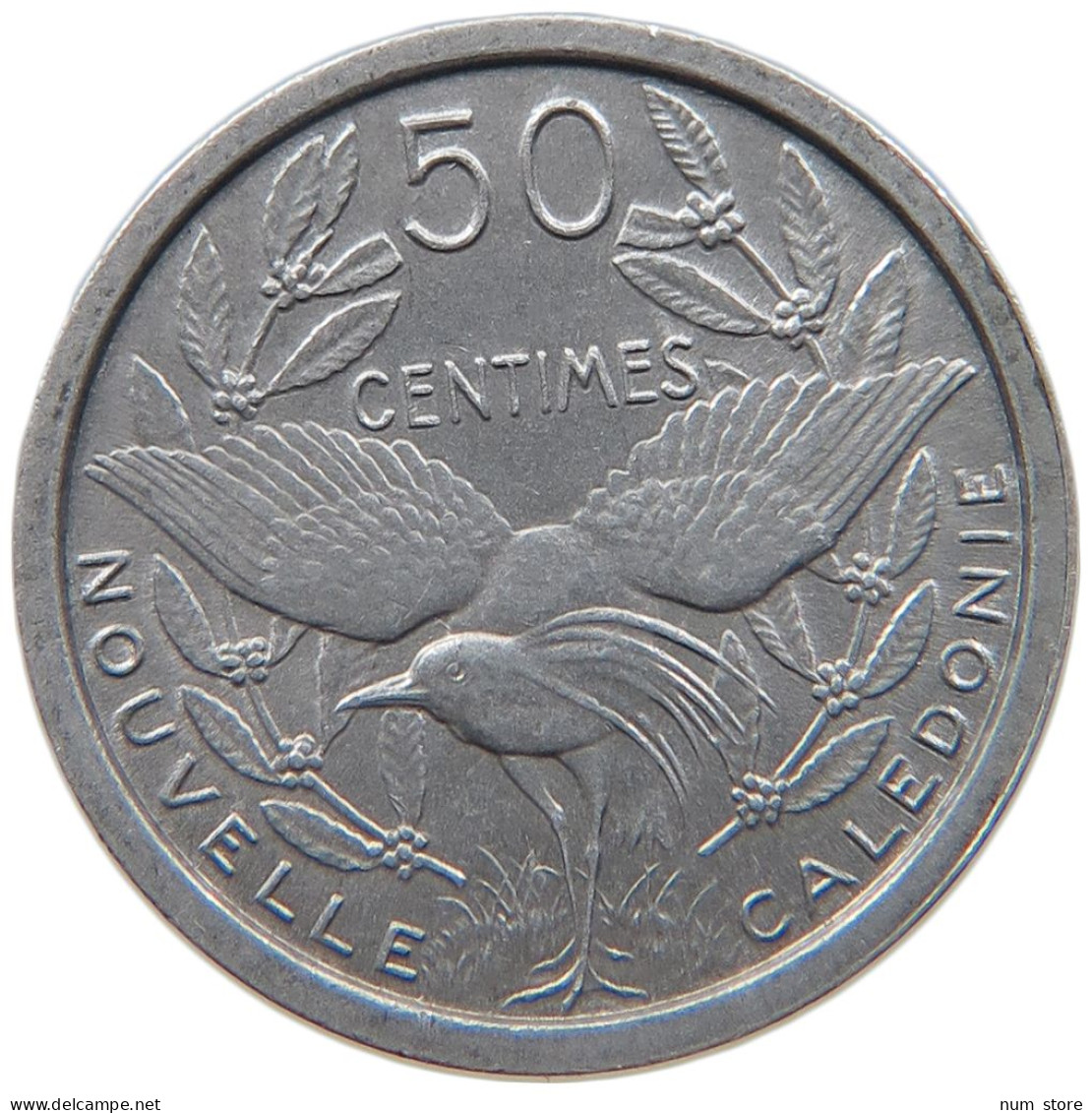 NEW CALEDONIA 50 CENTIMES 1949 #s089 0335 - Neu-Kaledonien