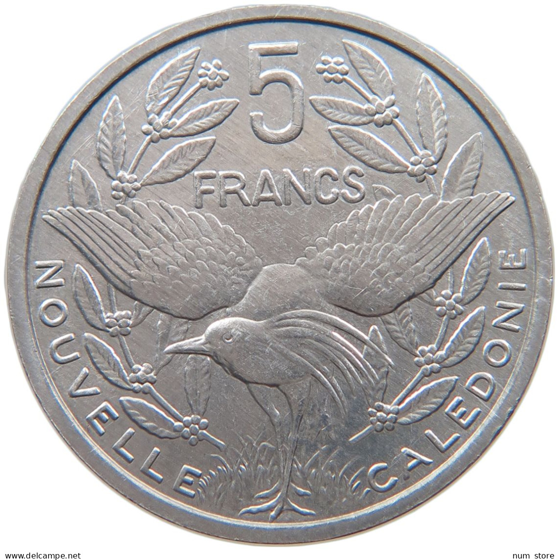 NEW CALEDONIA 5 FRANCS 1994 #s098 0221 - Nieuw-Caledonië