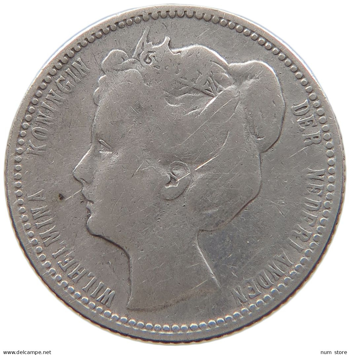 NETHERLANDS 25 CENTS 1904 #s101 0105 - 25 Cent