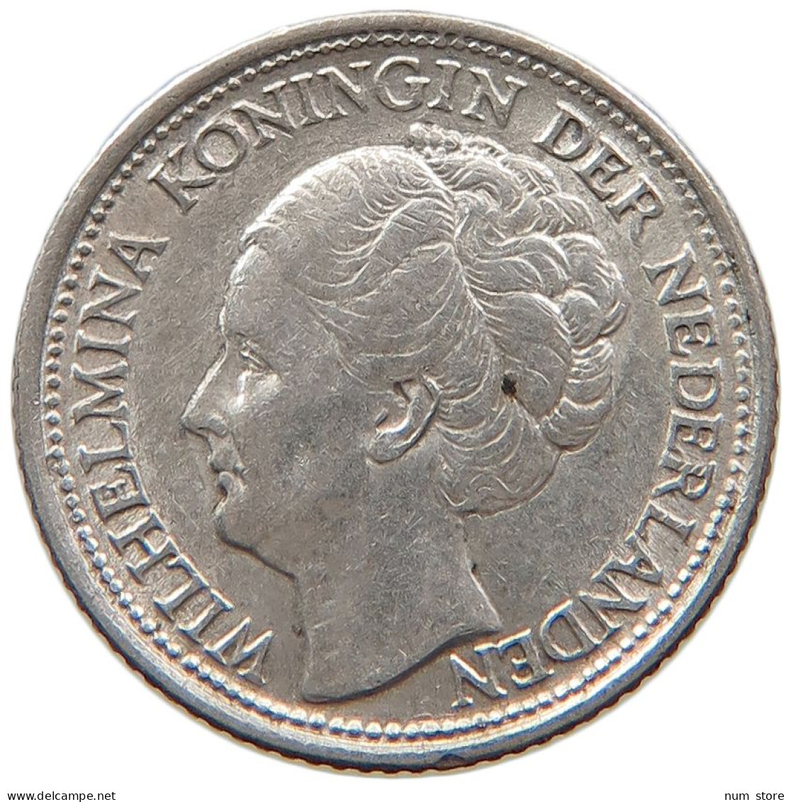 NETHERLANDS 10 CENTS 1944 #s100 0591 - 10 Cent