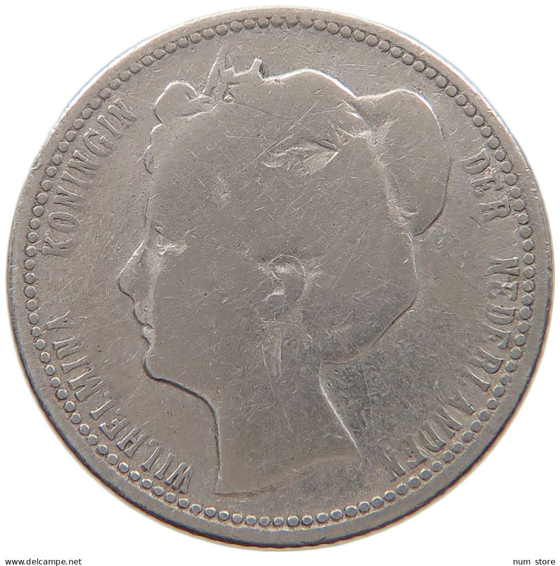 NETHERLANDS 25 CENTS 1902 #s096 0275 - 25 Centavos