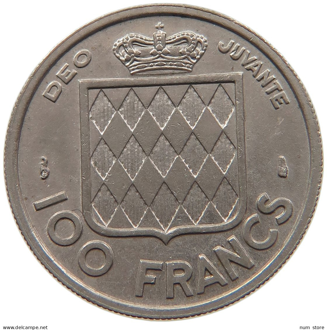 MONACO 100 FRANCS 1956 #s100 0301 - 1949-1956 Franchi Antichi