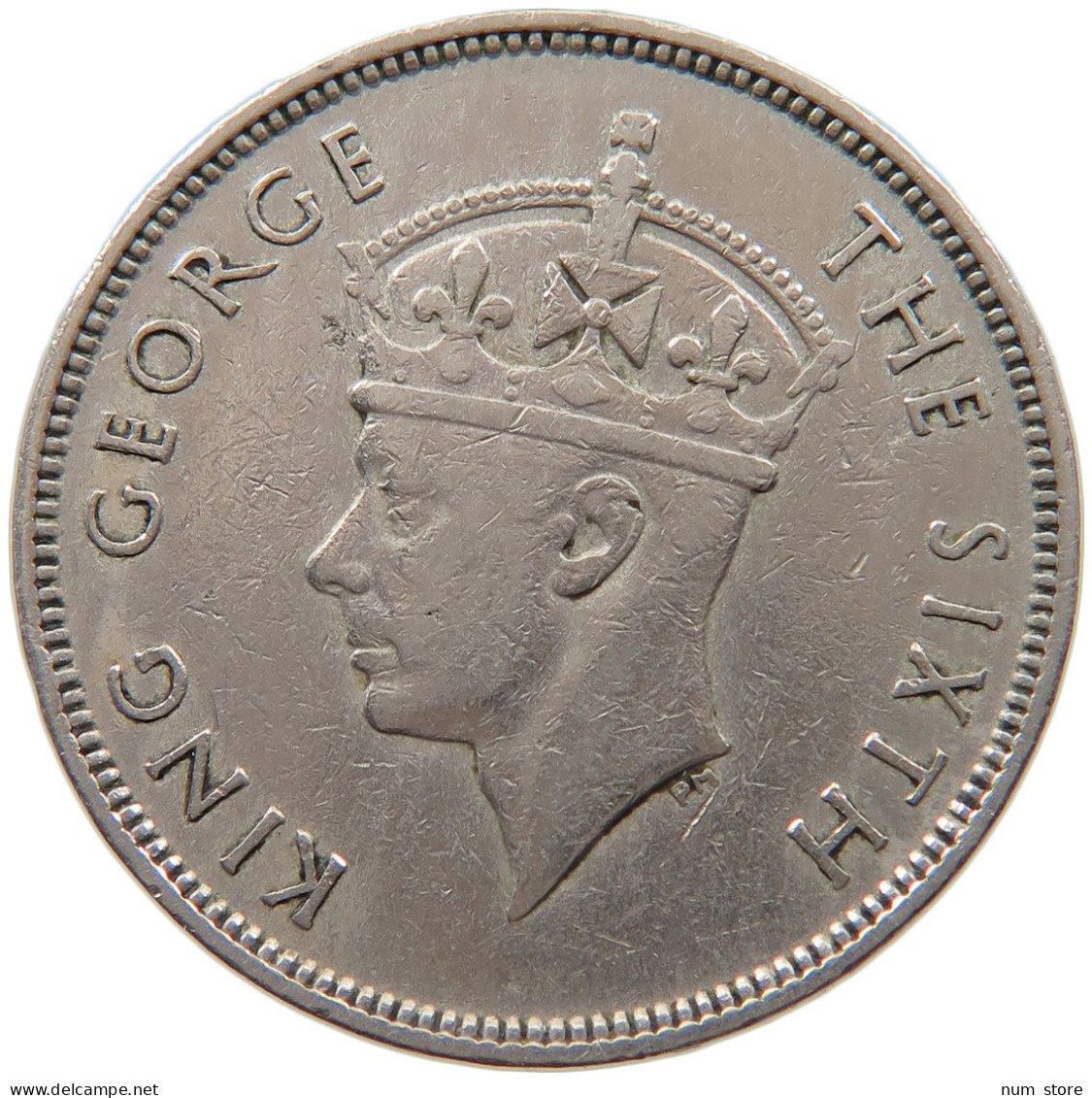 MAURITIUS RUPEE 1950 #s097 0027 - Maurice