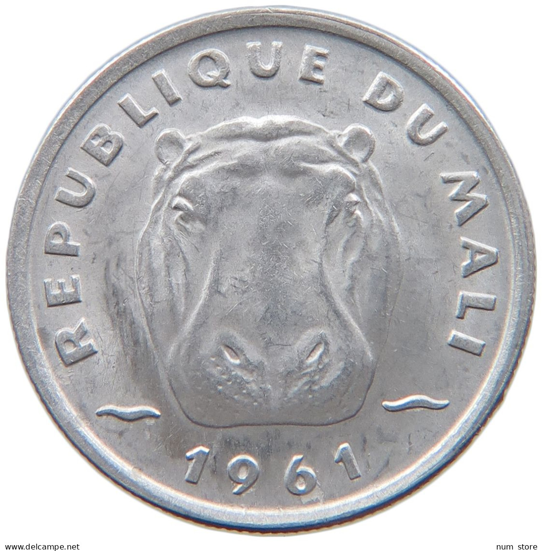 MALI 5 FRANCS 1961 #s089 0447 - Mali (1962-1984)