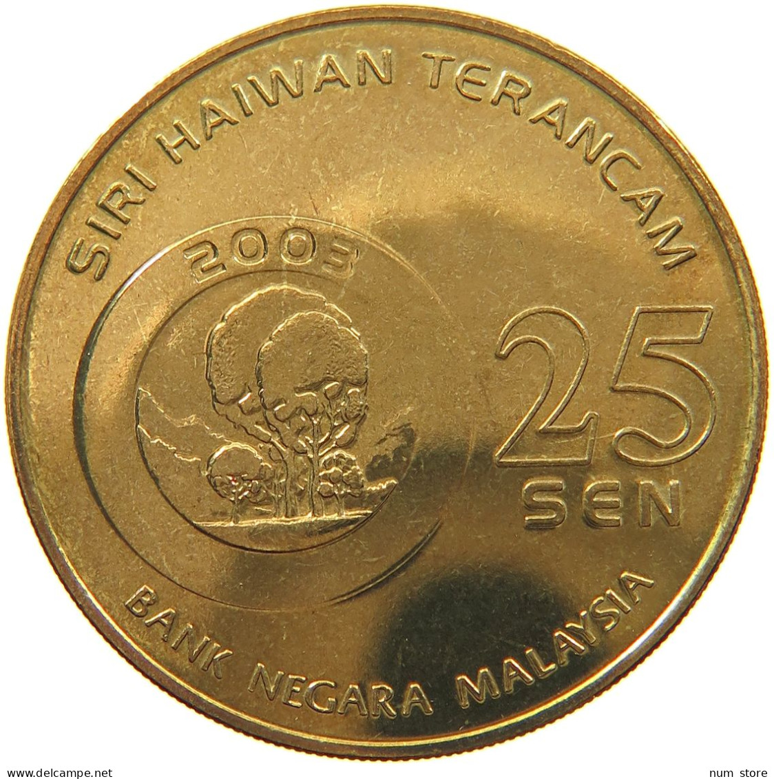 MALAYSIA 25 SEN 2003 KIJANG #s098 0253 - Maleisië