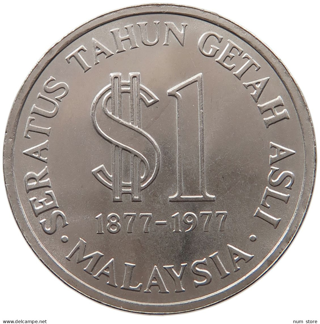 MALAYSIA 1 RINGGIT 1977 #s098 0139 - Maleisië